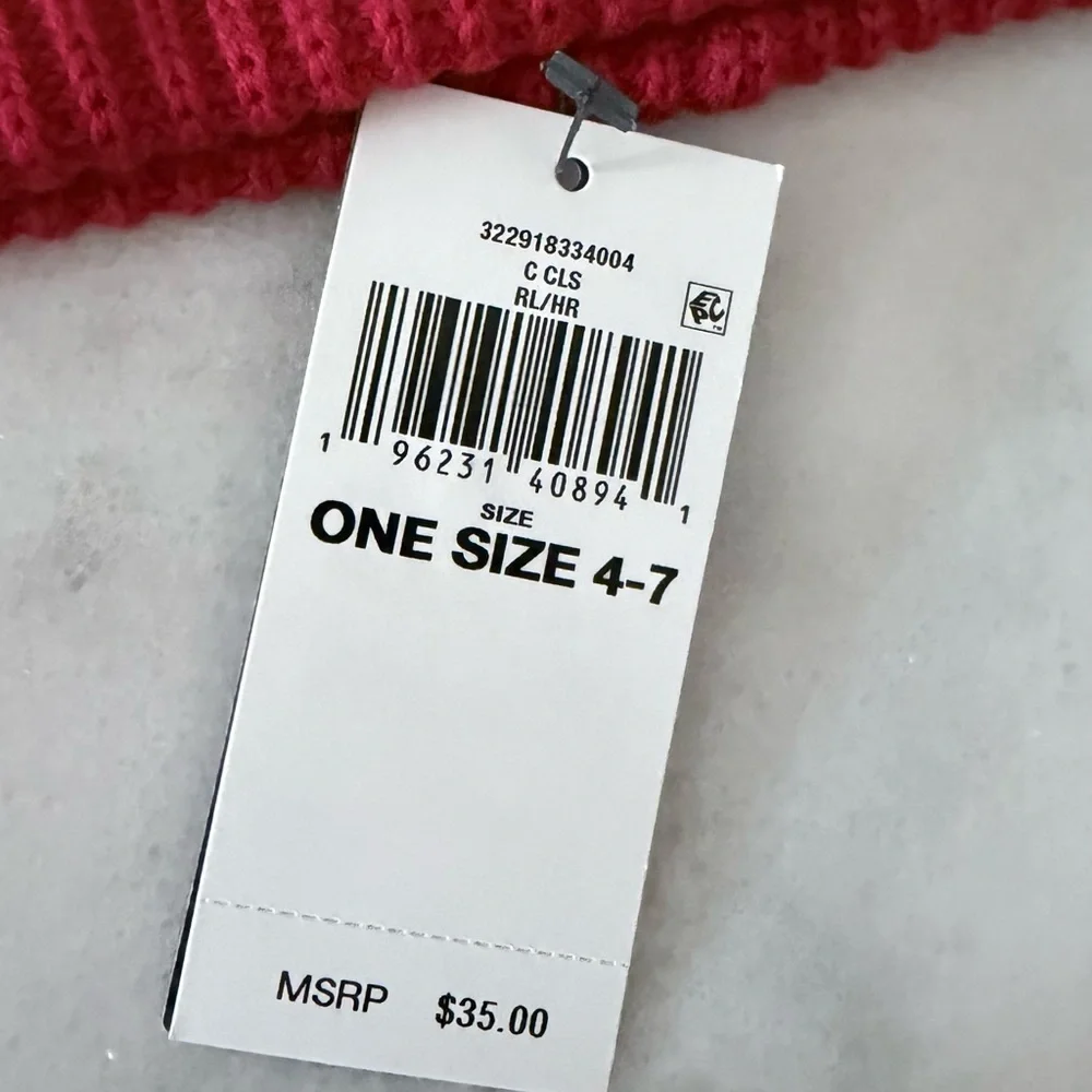 $35 Polo Ralph Lauren Red and Blue Beanie